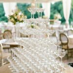 Champagne Coupe Tower Rental