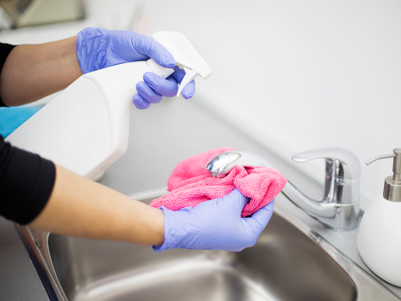 Sanitizing at Events