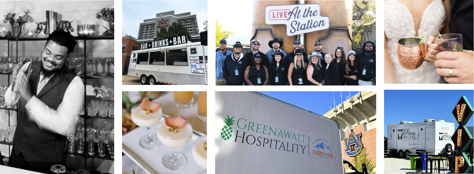 Diverse events across the southeast managed by Greenawalt Hospitality, from concerts to corporate gatherings.