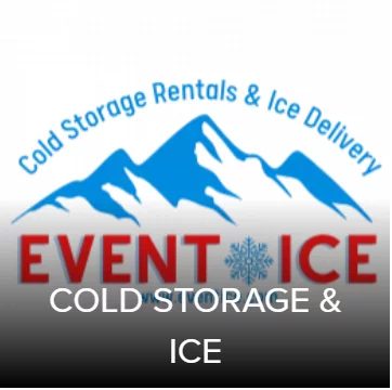 event ice and storage auburn alabama logo