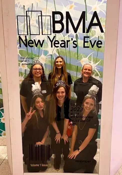 BNB beverage management bartenders new years eve at birmingham museum of art