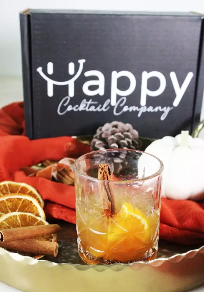 Cocktail Gift Boxes ; Pumpkin Old Fashioned ; Happy Cocktail Company